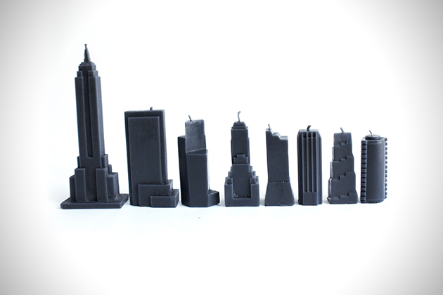 Skyscraper Candles