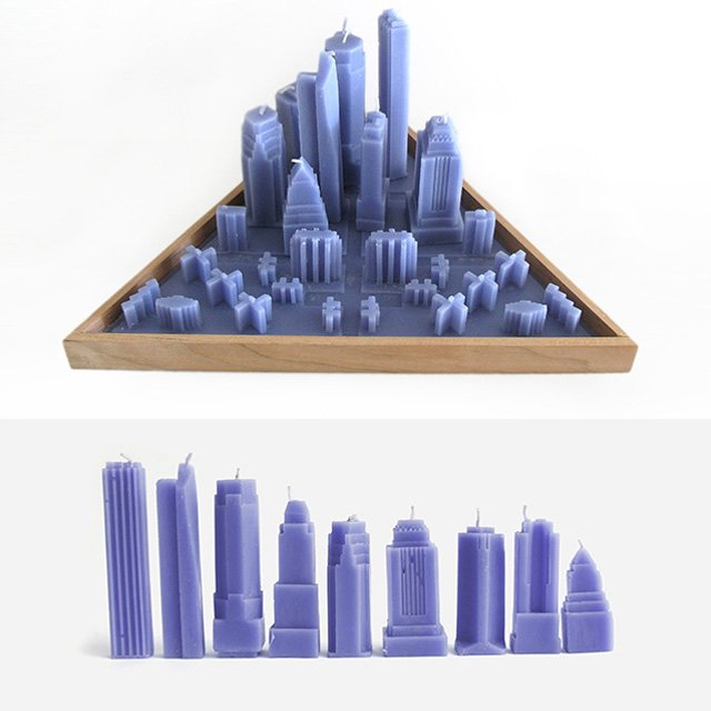 Skyscraper Candles