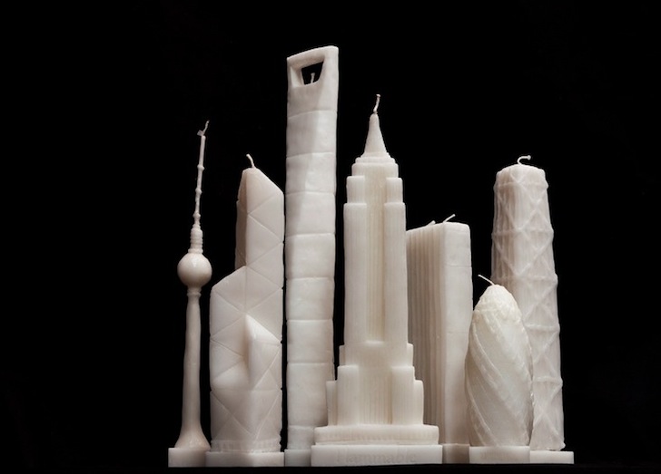 Skyscraper Candles