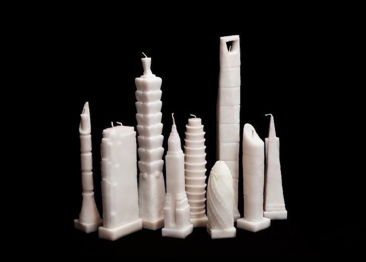 Skyscraper Candles
