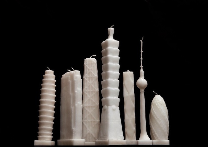 Skyscraper Candles