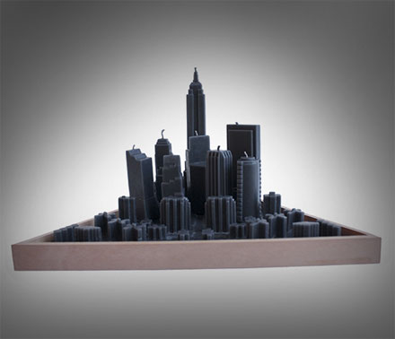 Skyscraper Candles