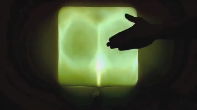 Butt Slap Light - Slap activated butt lamp