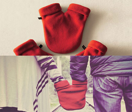 Smitten Mittens Hand Holding Gloves