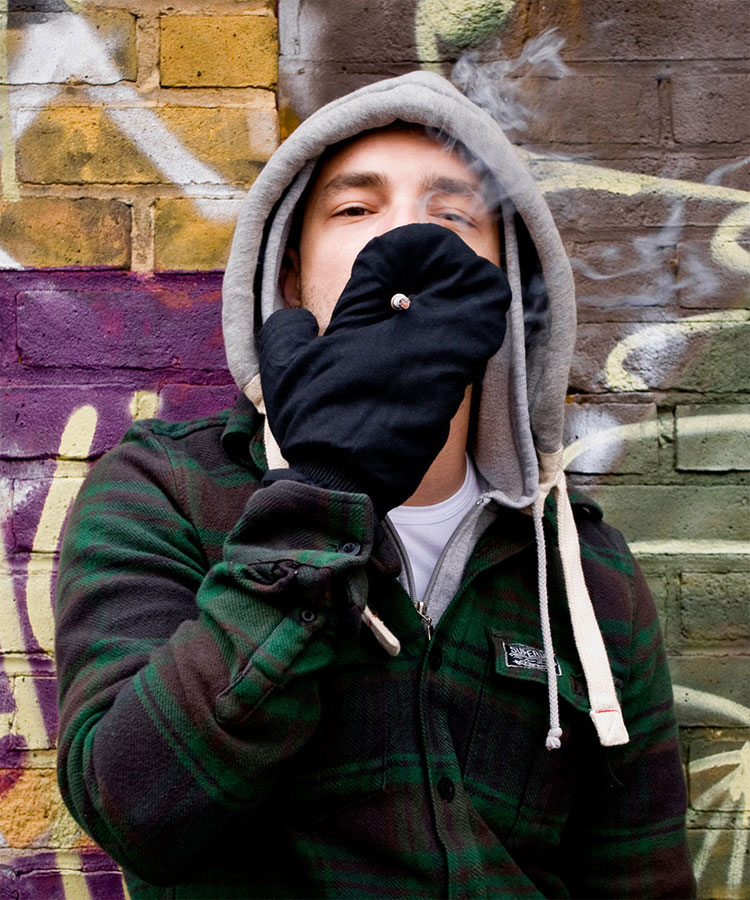 Smoking Mittens