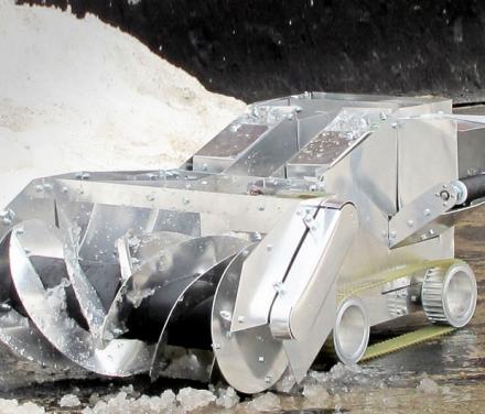 SnowBYTE Is A Remote Controlled Snow Blower Robot