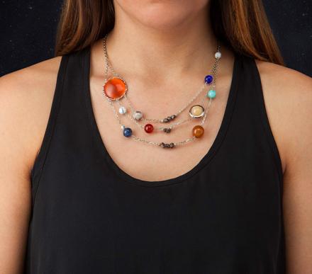 Solar System Necklace