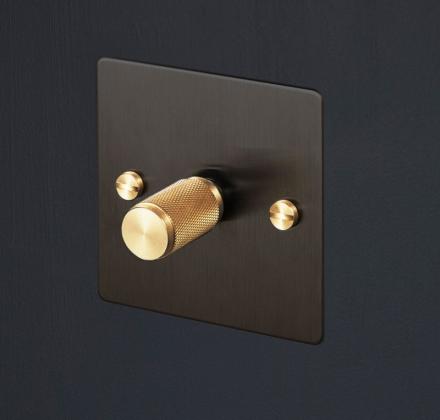 Solid Metal Light Dimmer Knob