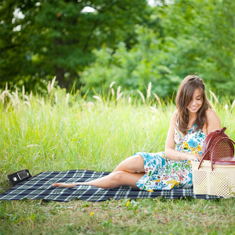 Picnic Blanket With Speaker