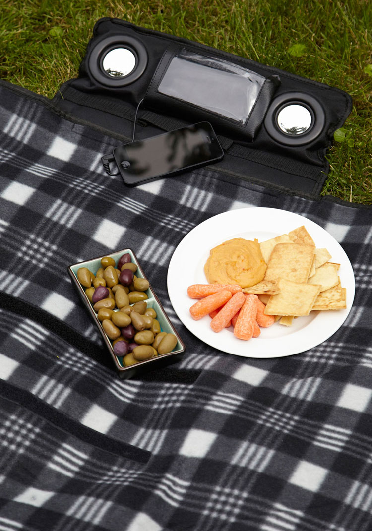 Picnic Blanket With Speaker