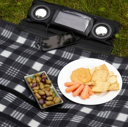 Speaker Blanket Picnic Travel Mat