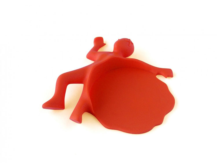 Splattered Man Drink Coaster