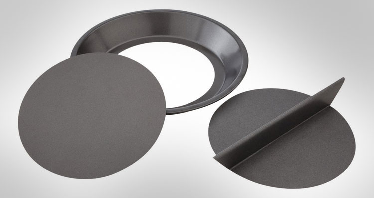 Split Pie Pan - Split Decision Pie Pan - Unique Pie pan lets you make two different pie flavors at once