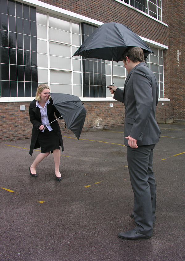 Squirt Gun Umbrella