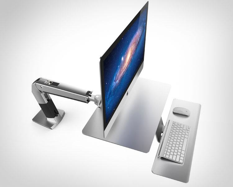 Ergotron Stand Or Sit iMac Workstation