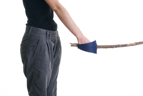 Stick Holder Makeshift Sword