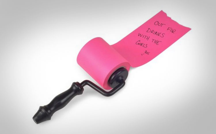 Sticky Roller Notes