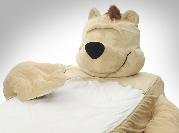 Giant Teddy Bear Bed - Incredibeds teddy bear fitted sheets