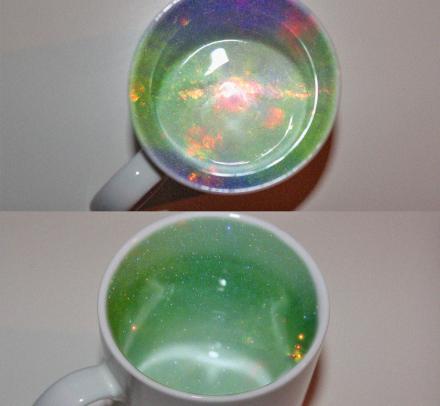 There’s a Galaxy Inside This Coffee Mug