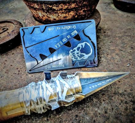 There’s Now a Credit Card Sized Spear That You Can Have In Your Wallet For Surviving In The Wild