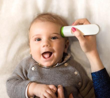 Thermo: Take Your Baby’s Temperature From The Side Of Their Forehead