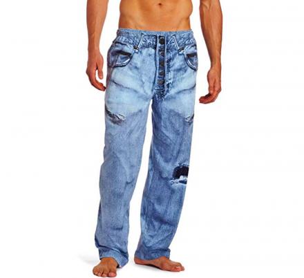 These Sweatpants Are Made To Look Like You’re Wearing Jeans