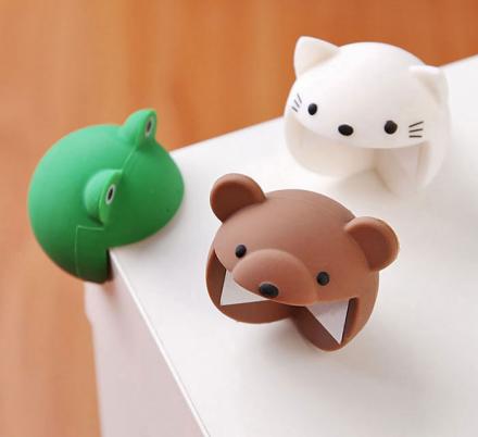 These Animal Shaped Table Corner Protectors Look Like They’re Eating The Table