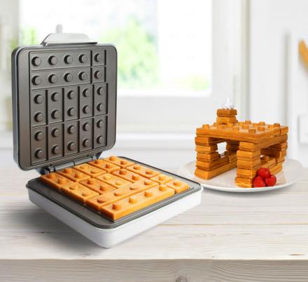 This Building Block Waffle Maker Lets You Play With Your Breakfast Like They’re Legos