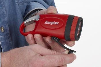 Rechargeable Crank Flashlight