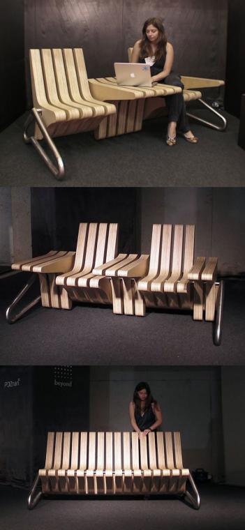 Adjustable Coffee Bench