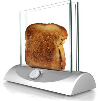 Glass Transparent Toaster