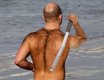 Do It Yourself Back Shaver