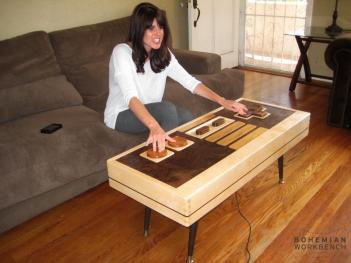 Nintendo Controller Coffee Table