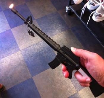 AR-15 Rifle BBQ Lighter