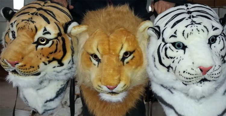 Tiger Head Backpack