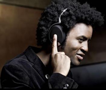 Touch Activated Headphones