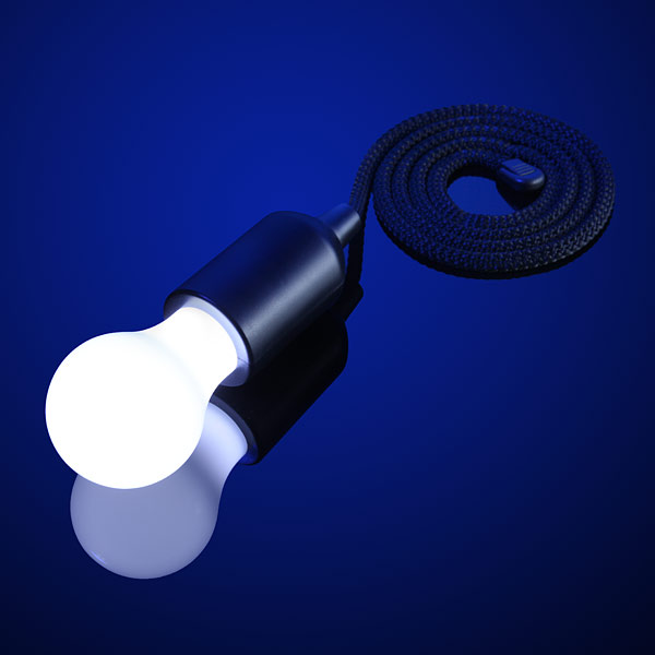 Tug On Tug Off Hanging Light Bulb