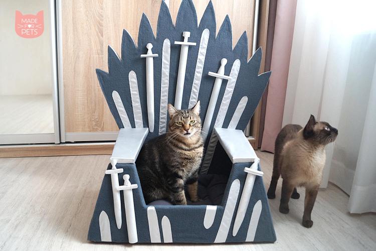Game Of Thrones Iron Throne Cat Bed - Game Of Thrones Dog Bed