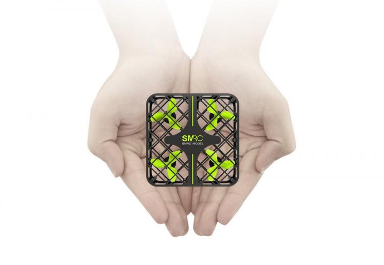 Foldable Caged Mini Drone You Can Control With Your Phone