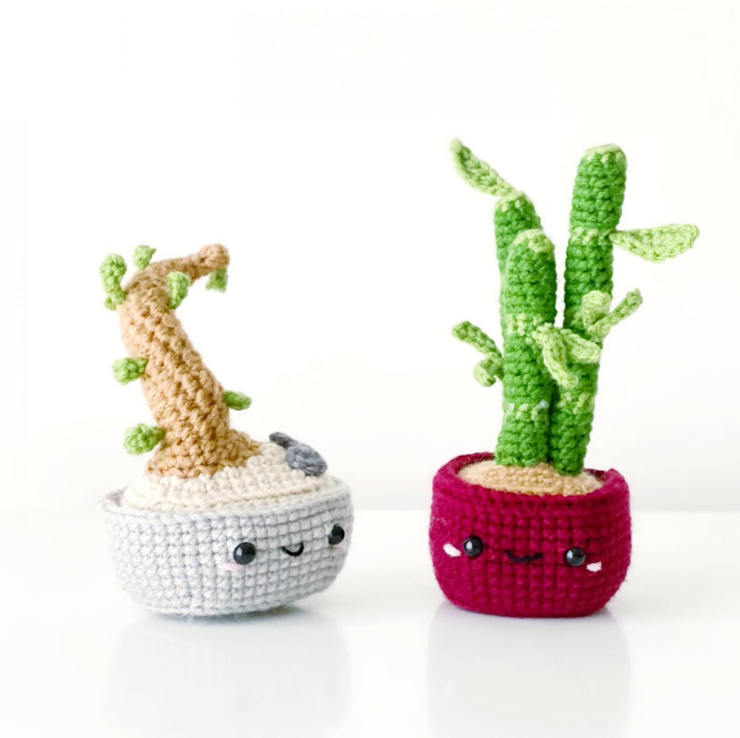 Adorable Crochet House Plants