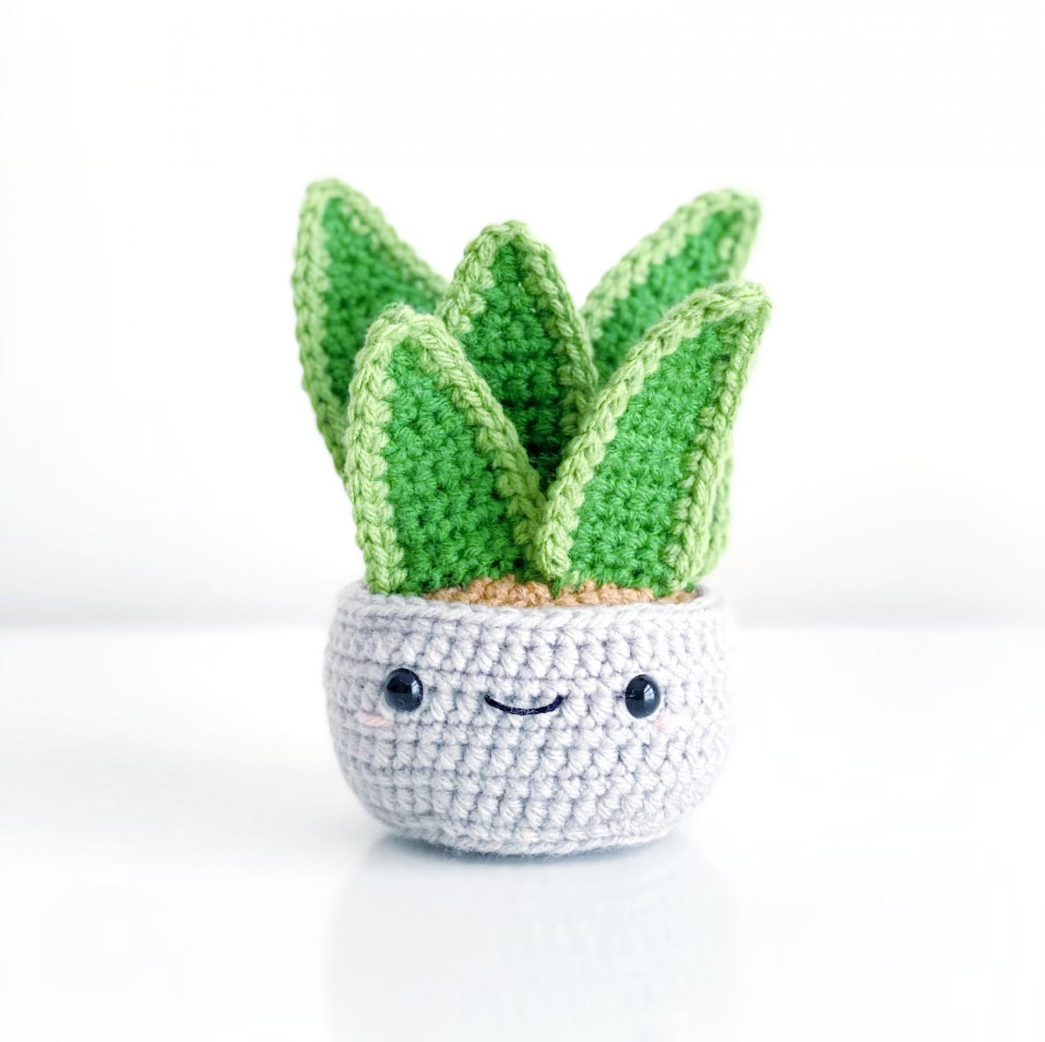 Adorable Crochet House Plants