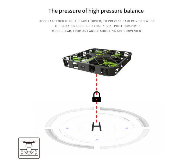 Foldable Caged Mini Drone You Can Control With Your Phone