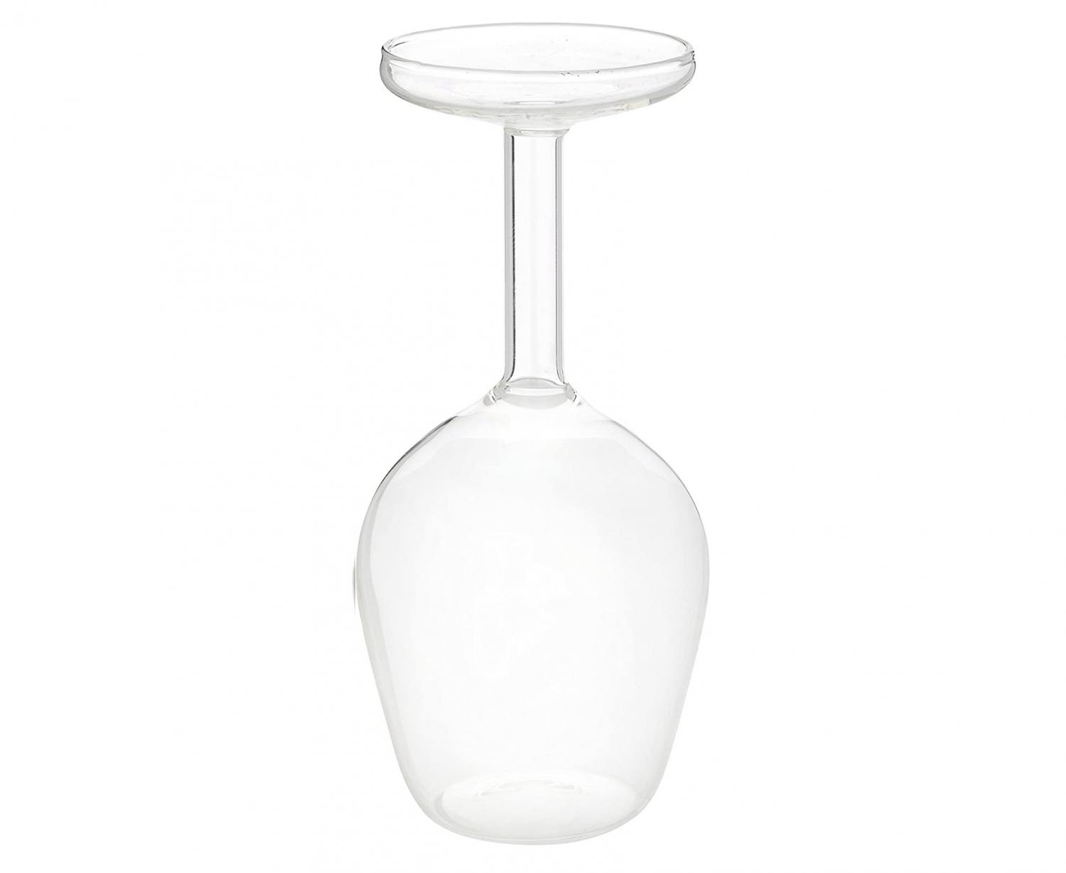 Upside-Down Wine Glass