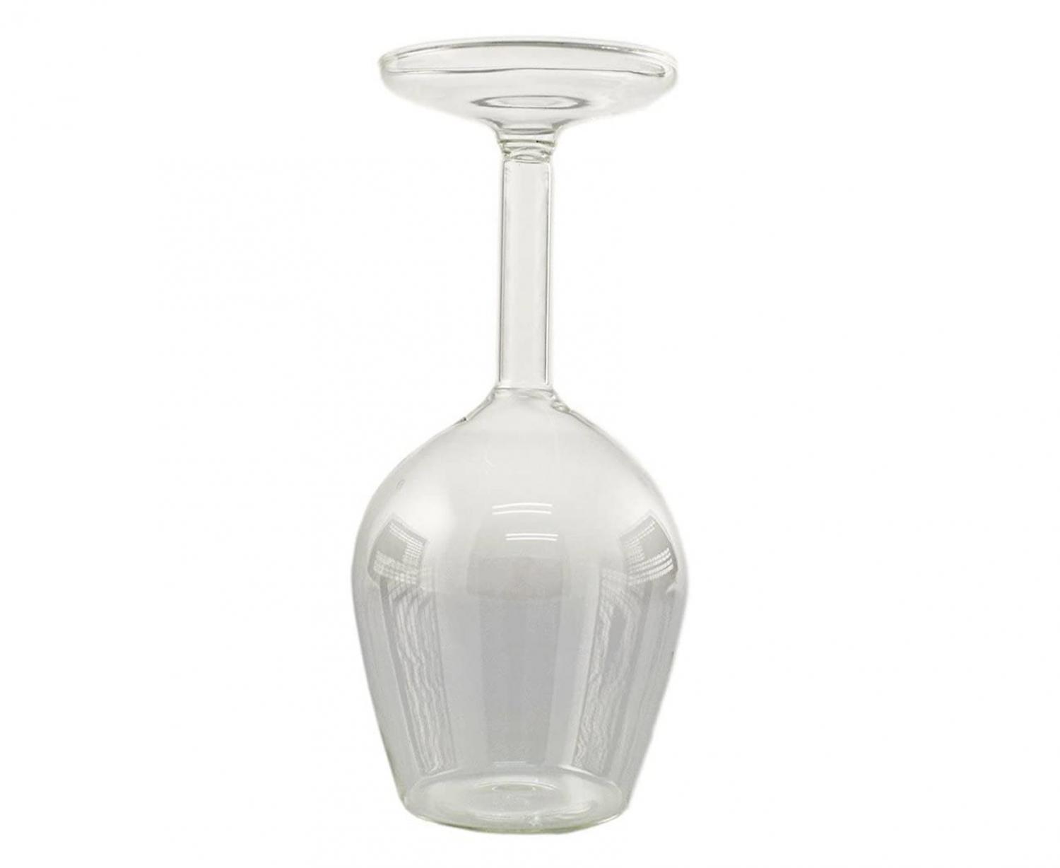 Upside-Down Wine Glass