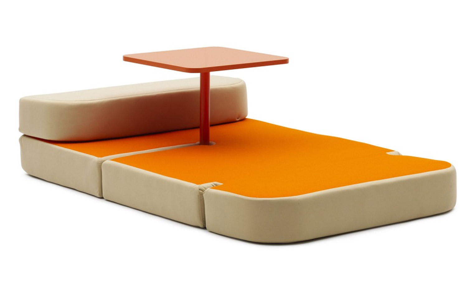 Folding Table That Converts Into a Bed - Campeggi transforming table bed