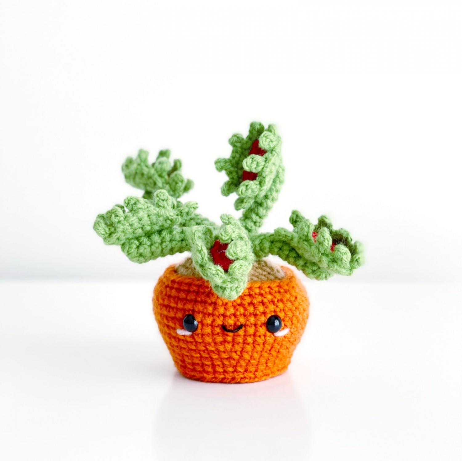 Adorable Crochet House Plants