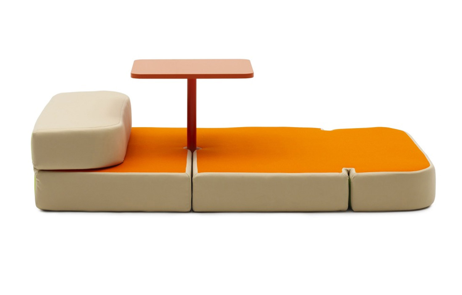 Folding Table That Converts Into a Bed - Campeggi transforming table bed
