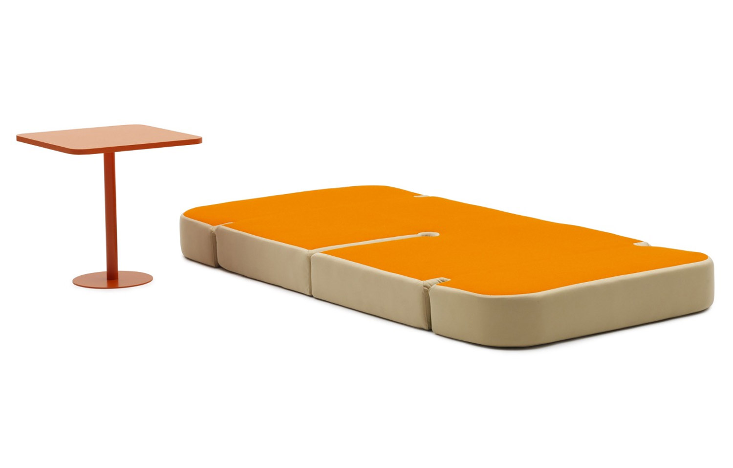 Folding Table That Converts Into a Bed - Campeggi transforming table bed