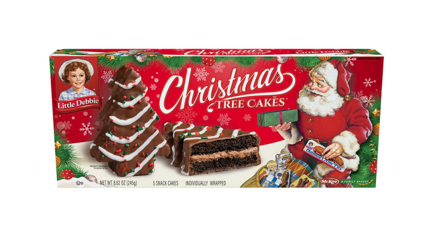 Little Debbie Christmas Tree Cakes Ice Cream