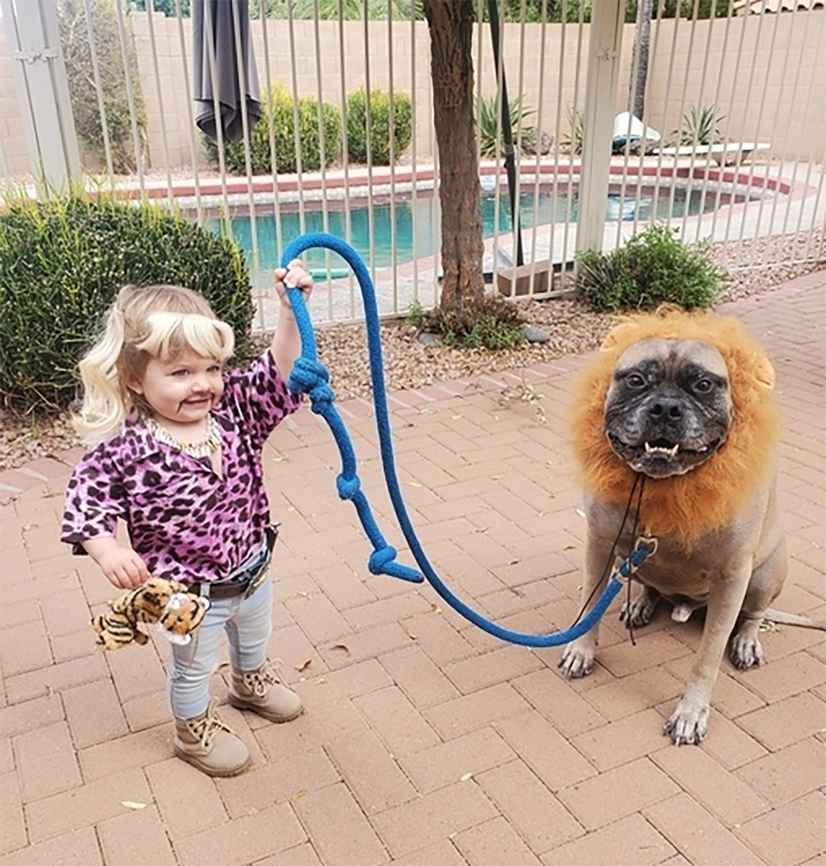 Toddler Tiger King Costume